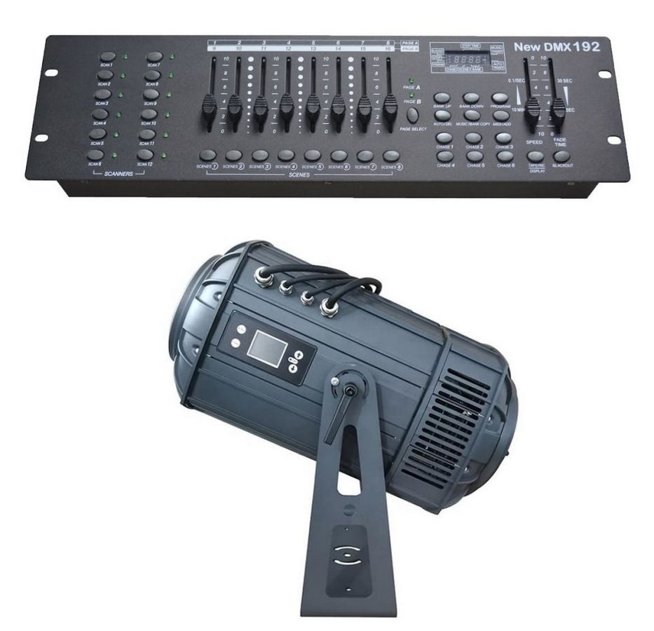 gobo projektor - projektion dmx controller