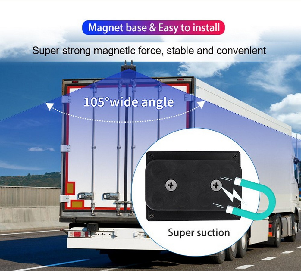 wifi kamera med magnet för skåpbil