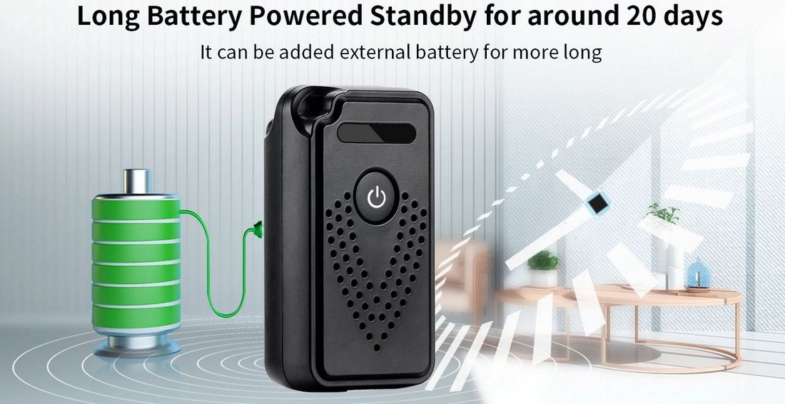 röstljudspelare med lång batteritid på 20 dagar