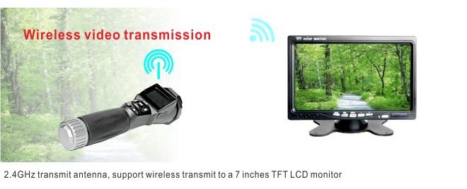 Spionkamera ficklampa