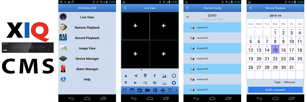 XIQ- mobilapplikation - CMS-1