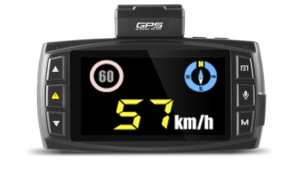 DOD LS470W + HUD-skärm