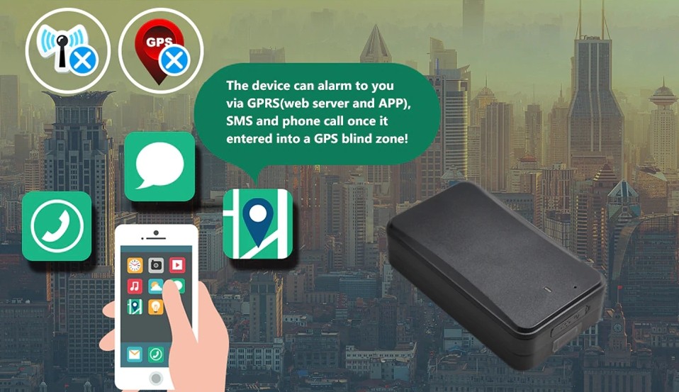 gps tracker larm blindzon