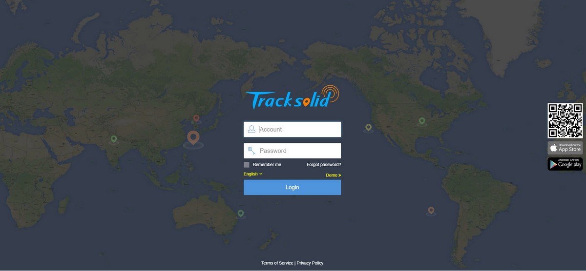 GPS-spårning tracksolid