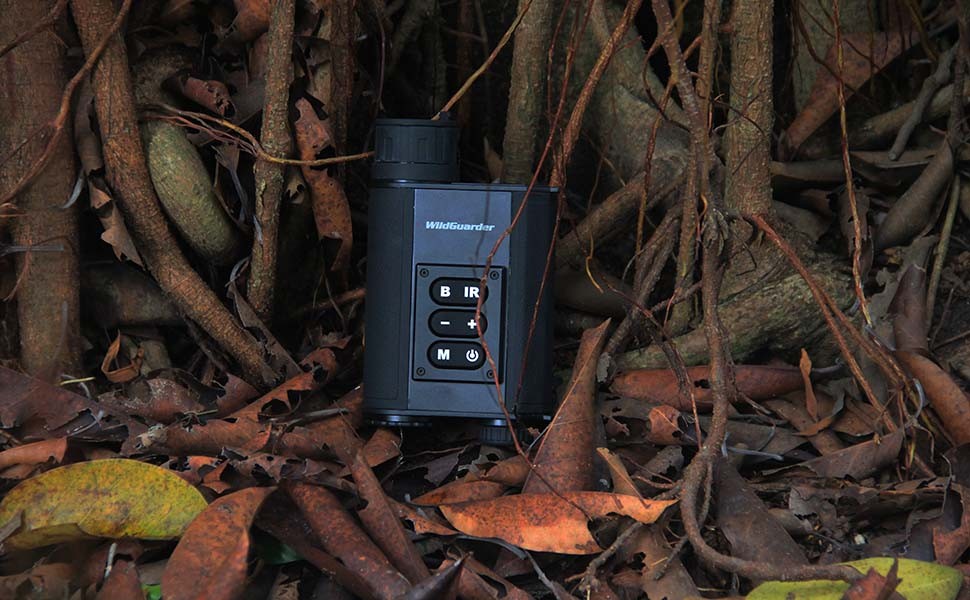kamera i en monokulär - spåra djur och för jägare
