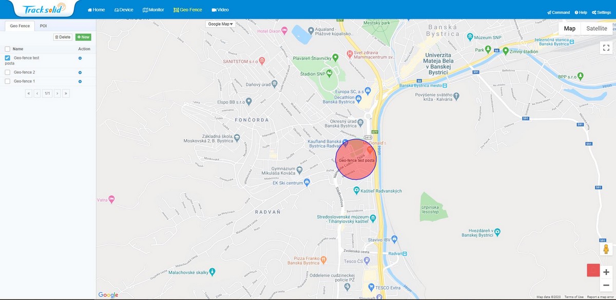 geofence - digital gränsövervakning