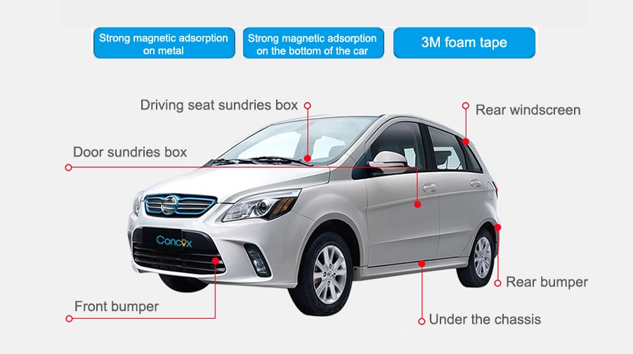 gps locator - stark magnet