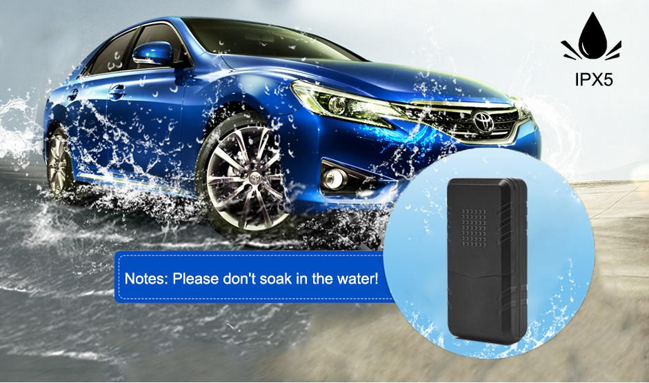 gps locator IPX5 skydd