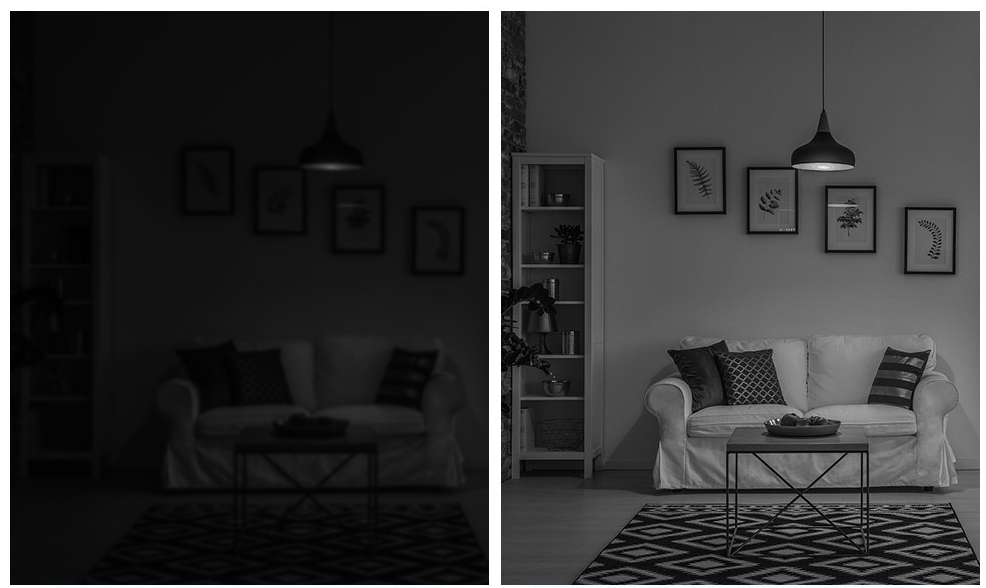 glödlampa för kameror - mörkerseende