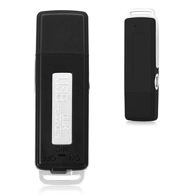 Mini digital audio USB-inspelare med 4GB minne