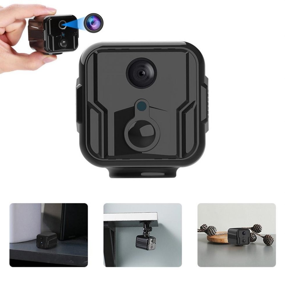 Mini IP-kamera med ledhållare